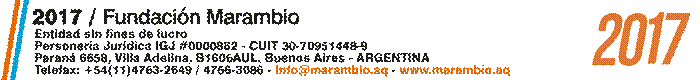 Fundación Marambio - www.marambio.aq - Tel. +54(11)4766-3086 4763-2649