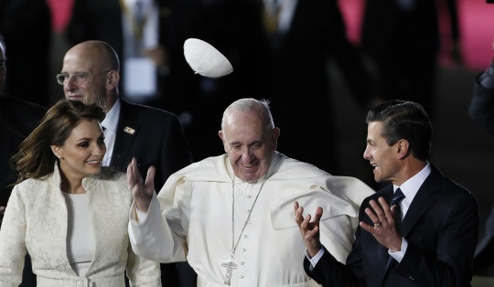 Fotos: Así recibió México al Papa Francisco